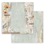 Scrapbookingpapper - Double faced - Secret Diary - 3 - Stamperia - Tidformera