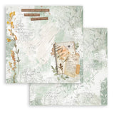 Scrapbookingpapper - Double faced - Secret Diary - 6 - Stamperia - Tidformera