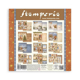 Scrapbookingpapper - Double faced - Silent Night - 30 - Stamperia - Tidformera