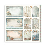 Scrapbookingpapper - Double faced - White Christmas - 29 - Stamperia - Tidformera