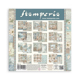 Scrapbookingpapper - Double faced - White Christmas - 34 - Stamperia - Tidformera