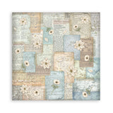 Scrapbookingpapper - Double faced - White Christmas - 5 - Stamperia - Tidformera