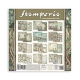 Scrapbookingpapper - Herbarium Silvae - Double faced - 13 - Stamperia - Tidformera