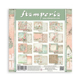 Scrapbookingpapper - House of Roses - Double faced - 15 - Stamperia - Tidformera