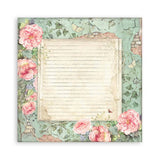 Scrapbookingpapper - House of Roses - Maxi Pad - 16 - Stamperia - Tidformera