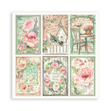 Scrapbookingpapper - House of Roses - Maxi Pad - 4 - Stamperia - Tidformera