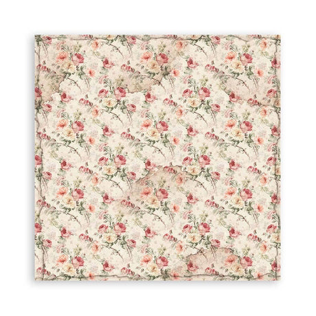 Scrapbookingpapper - House of Roses - Maxi Pad - 9 - Stamperia - Tidformera