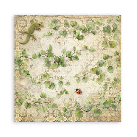 Scrapbookingpapper - Maxi Pad - All Around - 5 - Stamperia - Tidformera