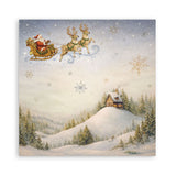 Scrapbookingpapper - Maxi Pad - Silent Night - 13 - Stamperia - Tidformera