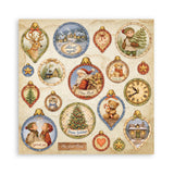 Scrapbookingpapper - Maxi Pad - Silent Night - 4 - Stamperia - Tidformera