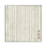 Scrapbookingpapper - Maxi Pad - White Christmas - 4 - Stamperia - Tidformera