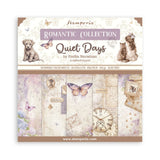 Scrapbookingpapper - Quiet Days - Double faced - 1 - Stamperia - Tidformera