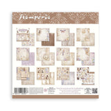 Scrapbookingpapper - Quiet Days - Double faced - 12 - Stamperia - Tidformera