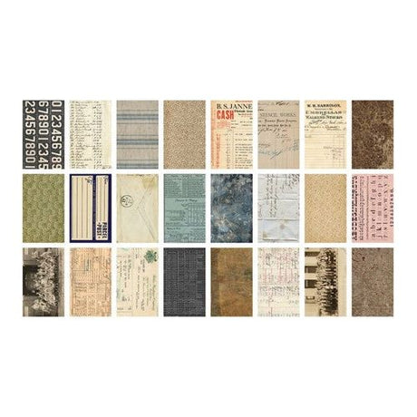Scrapbookingpapper - Tim Holtz Backdrops Volume 3 - 3 - Tim Holtz - Tidformera