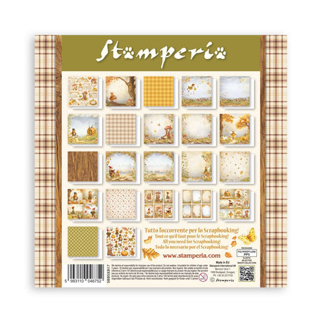 Scrapbookingpapper - Whispering Woods - Maxi Pad - 24 - Stamperia - Tidformera