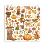 Scrapbookingpapper - Whispering Woods - Maxi Pad - 23 - Stamperia - Tidformera