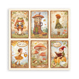 Scrapbookingpapper - Whispering Woods - Maxi Pad - 19 - Stamperia - Tidformera