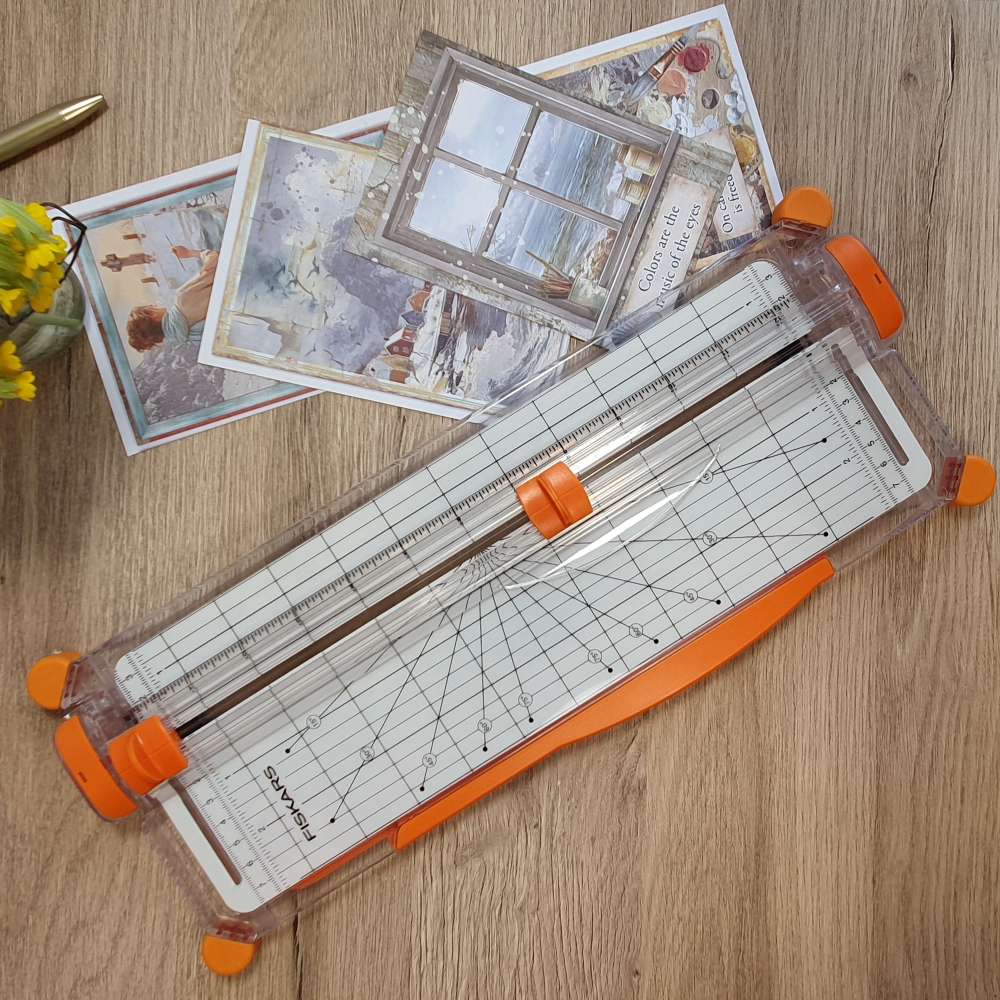 Skärmaskin A4 - Smal bas - 2 - Fiskars - Tidformera