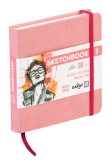Sketchbook 14 x 14 - Soft pink - 2 - Darwi - Tidformera