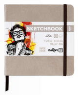 Sketchbook 14 x 14 - Taupe - 1 - Darwi - Tidformera