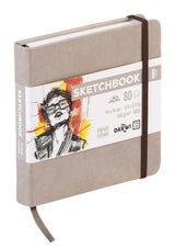Sketchbook 14 x 14 - Taupe - 2 - Darwi - Tidformera