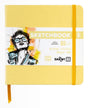 Sketchbook 14 x 14 - Yellow - 1 - Darwi - Tidformera