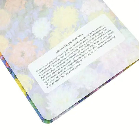 Skrivhäfte Cahier - Monet's Chrysanthemums - A5 Dotted - 4 - Paperblanks - Tidformera