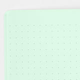 Skrivhäfte Dotted A5 - Green - 2 - Midori - Tidformera