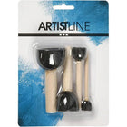 Skumstencilpenslar 4 - pack - 1 - Creative Company - Tidformera