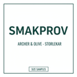 Smakprov - Archer & Olive - Storlekar - 1 - Tidformera - Tidformera