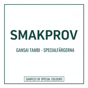 Smakprov - Gansai - Specialfärgerna - 1 - Tidformera - Tidformera