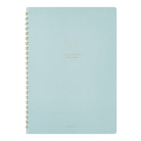 Spiralblock Dotted A5 - Blue - 1 - Midori - Tidformera