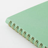 Spiralblock Dotted A5 - Green - 4 - Midori - Tidformera