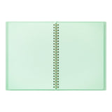 Spiralblock Dotted A5 - Green - 2 - Midori - Tidformera