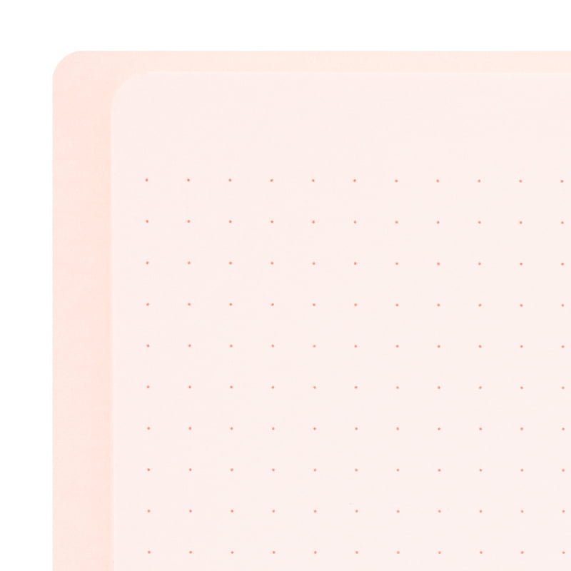 Spiralblock Dotted A5 - Pink - 3 - Midori - Tidformera