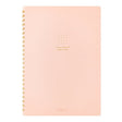 Spiralblock Dotted A5 - Pink - 1 - Midori - Tidformera