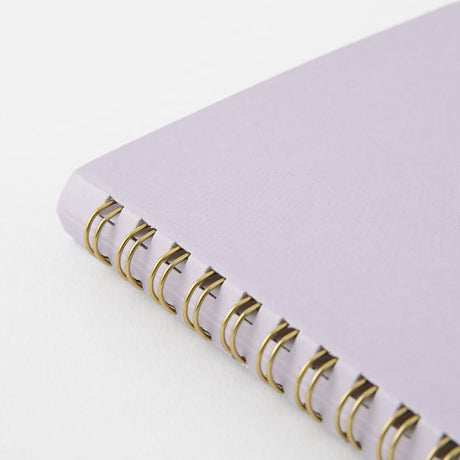 Spiralblock Dotted A5 - Purple - 4 - Midori - Tidformera