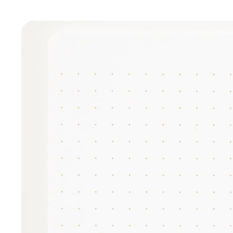 Spiralblock Dotted A5 - White - 3 - Midori - Tidformera