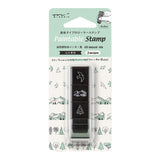 Stämpel Paintable Stamp Roller - Forest Landscape - 1 - Midori - Tidformera