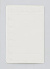 Stálogy 024 Removable Seal Calendar Blank - Weekly - S - 2 - Stálogy - Tidformera