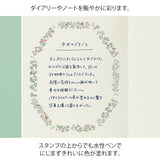 Stämpel Paintable Stamp Roller - Plant - 5 - Midori - Tidformera