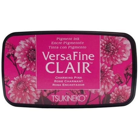 Stämpeldyna VersaFine Clair - Charming Pink - 1 - Tsukineko - Tidformera