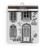 Stencil Selection - Venice City of Art - 10 - Stamperia - Tidformera