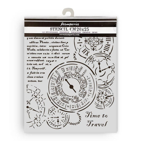 Stencil Selection - Venice City of Art - 12 - Stamperia - Tidformera