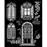 Stencil Selection - Venice City of Art - 9 - Stamperia - Tidformera
