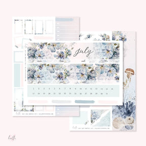 Sticker Kit Monthly - July - 1 - Hello Petite Paper - Tidformera