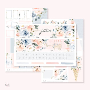 Sticker Kit Monthly - June - 1 - Hello Petite Paper - Tidformera