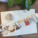 Sticker Pet Tape - Pre-cut - Cats and Books - 70 mm - 2 - Washi Tape Shop - Tidformera