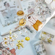 Sticker Pet Tape - Pre - cut - Clover Haze - 60 mm - 1 - Washi Tape Shop - Tidformera