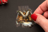 Sticker Pet Tape - Pre - cut - Fairy Christmas 60 mm - 3 - Studio Light - Tidformera